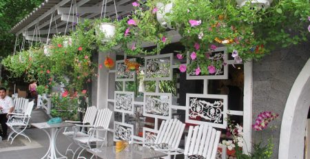 Thiết kế nội thất cafe sân vườn