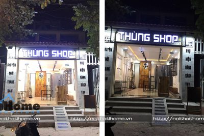 Thiết kế shop quần áo tại Hải Phòng